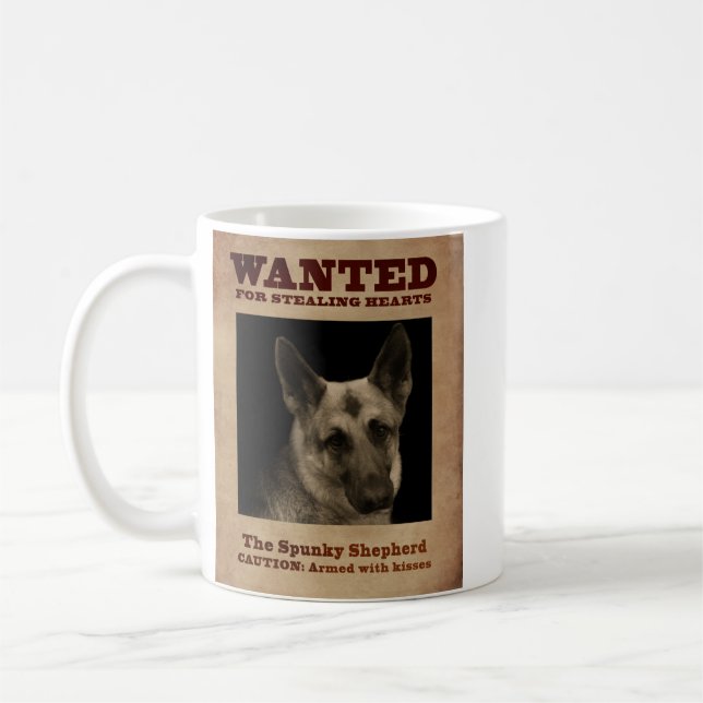 The Spunky Shepherd Coffee Mug (Left)