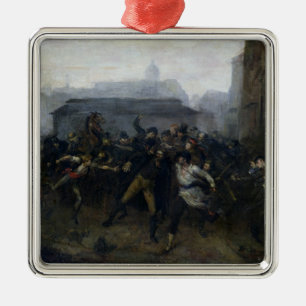 The Spy, Episode of the Siege of Paris, 1871 Metal Ornament