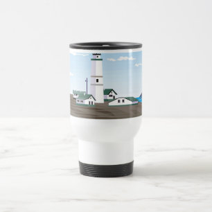 The Square Lighthouse - Travel Mug