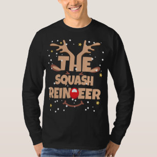 The Squash Reindeer Funny Christmas Pajama Family T-Shirt