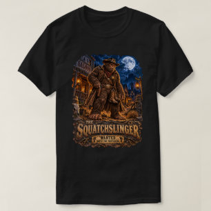 The Squatchslinger Bigfoot Cowboy Halloween Shirt