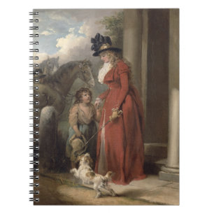The Squire's Door, c.1790 (oil on canvas) Notebook