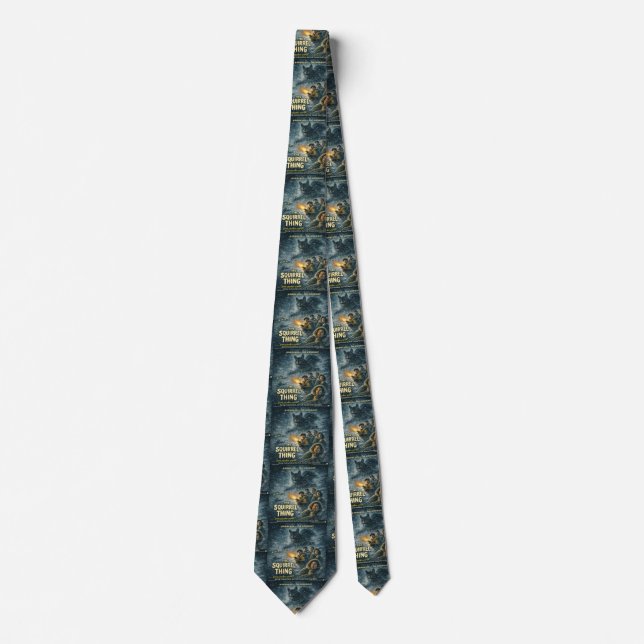 The Squirrel Thing Tie (Front)