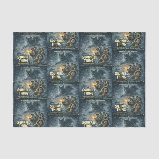 The Squirrel Thing Tissue Paper (Front)