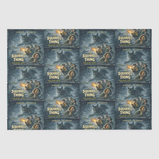 The Squirrel Thing Tissue Paper (Front)