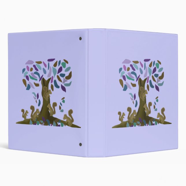 The Squirrels Treehouse Binders (Background)