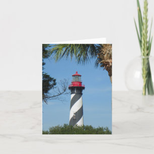 THE ST. AUGUSTINE LIGHTHOUSE Note Card