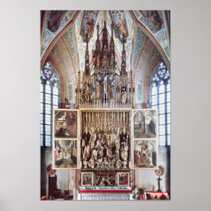 The St. Wolfgang Altarpiece  1471-81 Poster