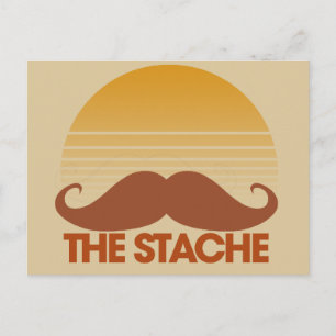 The Stache Postcard