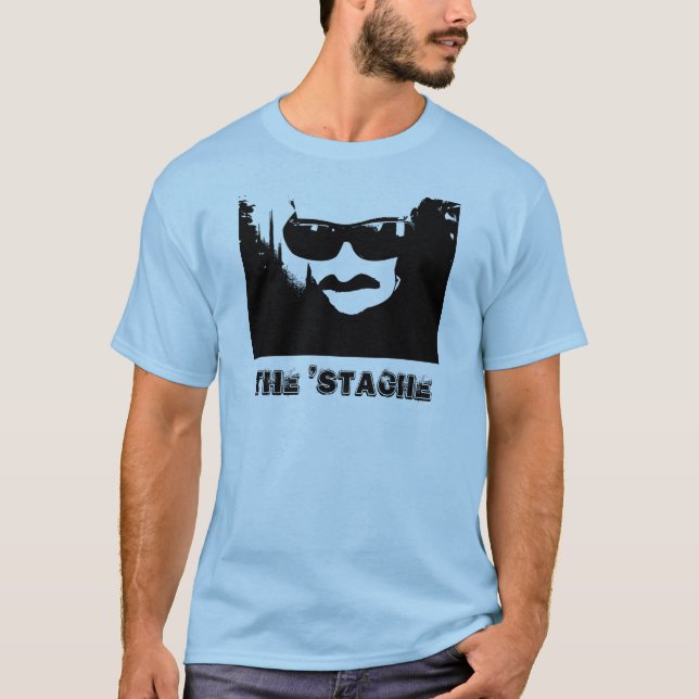 The 'Stache T-Shirt (Front)