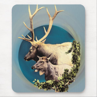 The Stag and The Hind Mouse Pad