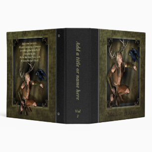 The Stag Book of Shadows 2" Avery Binder