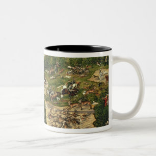 The Stag Hunt Two-Tone Coffee Mug