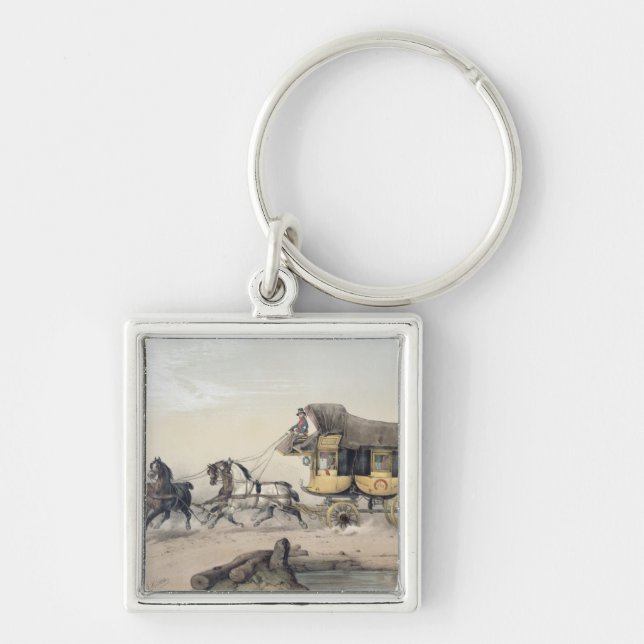 The Stage Coach Keychain (Front)