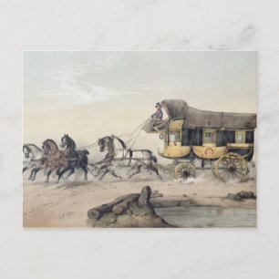 The Stage Coach Postcard
