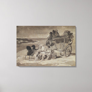 The Stagecoach Canvas Print