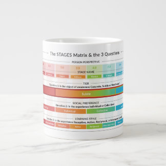 The STAGES Matrix & the 3 Questions Large Coffee Mug