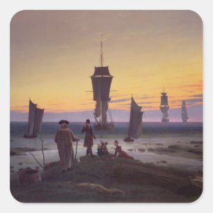 The Stages of Life, c.1835 Square Sticker