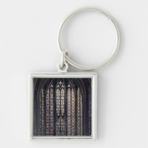 The stained glass window keychain
