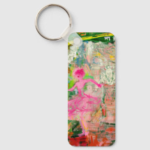 The Stalker - Neon Ballet Chaos Keychain