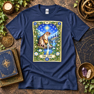 The Star Cat Tarot - Hope and Renewal T-Shirt