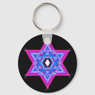 The Star of David Keychain