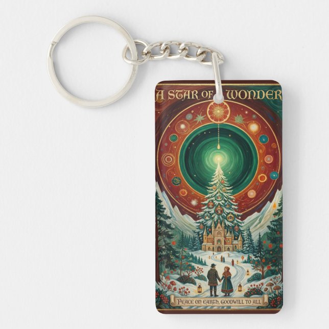 The Star of Wonder’s Radiance Keychain (Front)