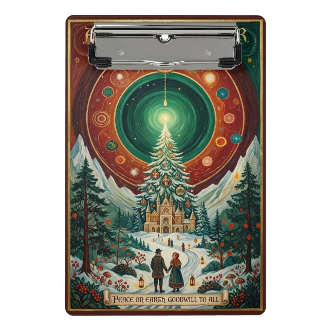 The Star of Wonder’s Radiance Mini Clipboard (Front)