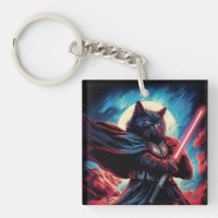 The Stardust Samurai | Cosmic Cat Warrior