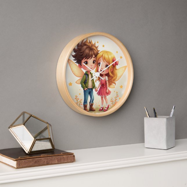 The Starlight fairy Wall Clock (Office)