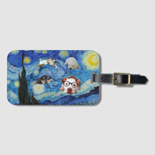The Starry Fun Night    Luggage Tag