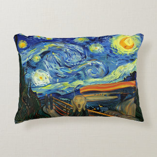The starry man. accent pillow