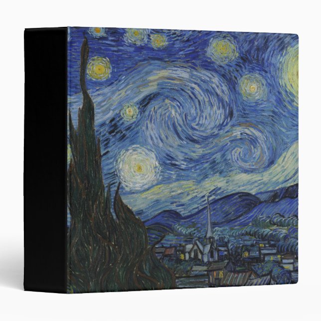 The Starry Night Binder (Front/Spine)