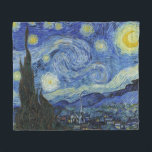 The Starry Night by Van Gogh Fleece Blanket<br><div class="desc">The Starry Night by Van Gogh. 
Please visit my store for more interesting design and more colour choice => zazzle.com/iwheels*</div>