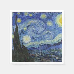 The Starry Night by Van Gogh  Napkin