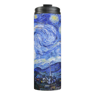 The Starry Night by Van Gogh Thermal Tumbler
