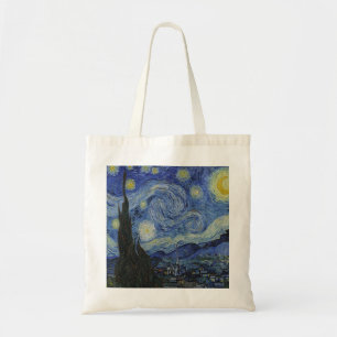 The Starry Night by Van Gogh Tote Bag