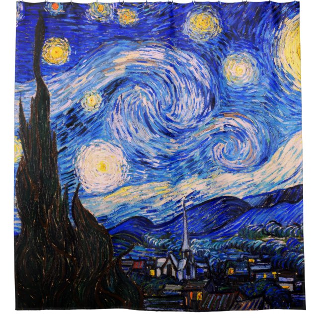The Starry Night by Vincent Van Gogh (Front)