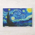 The Starry Night by Vincent Van Gogh HP Laptop Skin<br><div class="desc">Vincent Van Gogh The Starry Night. This is an old masterpiece from the dutch master painter Vincent Van Gogh.This fine art landscape painting has beautiful,  vibrant,  saturated colour. Vincent Van Gogh was a dutch post impressionist painter. This image is in the public domain</div>