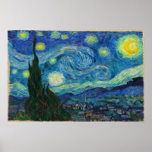 The Starry Night by Vincent van Gogh