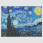 The Starry Night by Vincent Van Gogh  Tissue Paper<br><div class="desc">The Starry Night by Vincent Van Gogh</div>