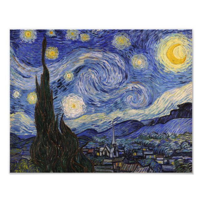 The Starry Night Photo Print (Front)