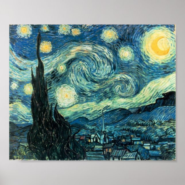 The Starry Night Poster (Front)