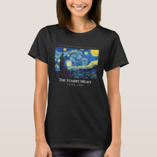 The Starry Night Tee Shirts, Cool Vincent Van Gogh