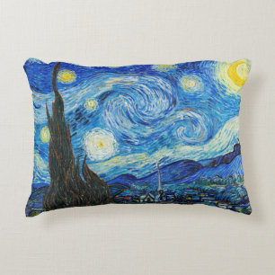 The Starry Night   Van Gogh   Accent Pillow