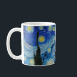 The Starry Night - Vincent Van Gogh Coffee Mug<br><div class="desc">View from the psychiatric hospital at Saint-Rémy-de-Provence (France),  just before sunrise,  with addition of an imaginary village. Oil on canvas (1889) by Dutch painter Vincent van Gogh.</div>