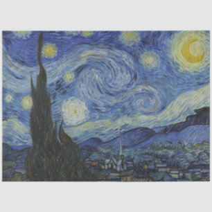 The Starry Night (Vincent van Gogh) (Famous Art) Tissue Paper