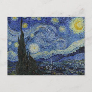 The Starry Night, Vincent Van Gogh, Postcards