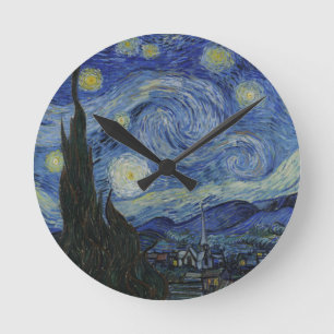 The Starry Night Wall Clock