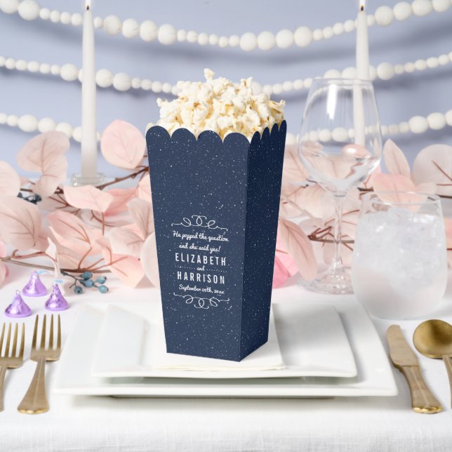 The Starry Night Wedding Collection -  Favor Box (Wedding)